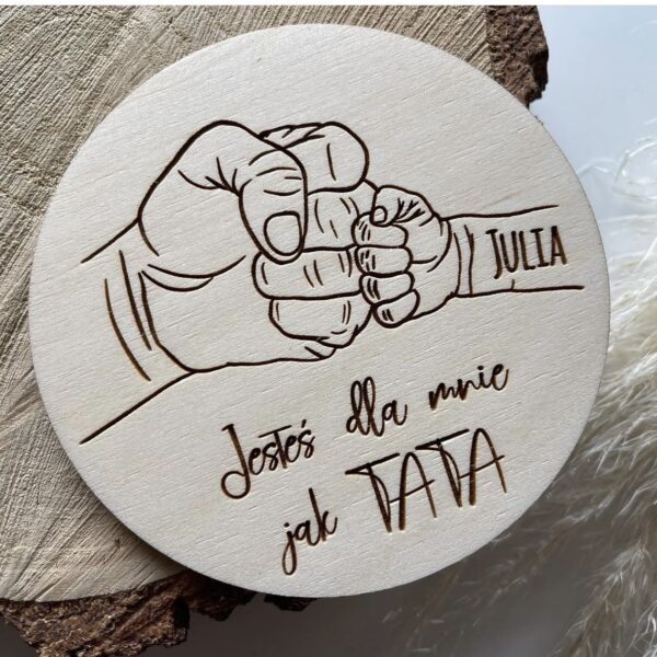 Screenshot Magnes lub Zawieszka Jesteś dla mnie jak Tata