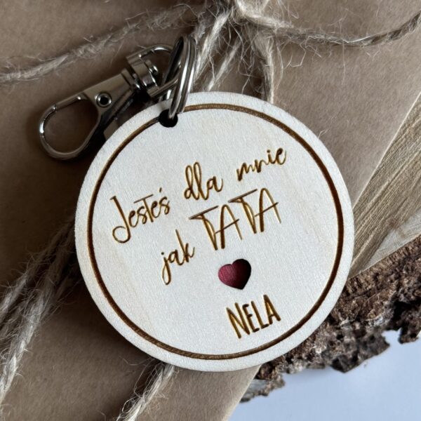 Jesteś dla mnie/dla nas jak Tata + imiona