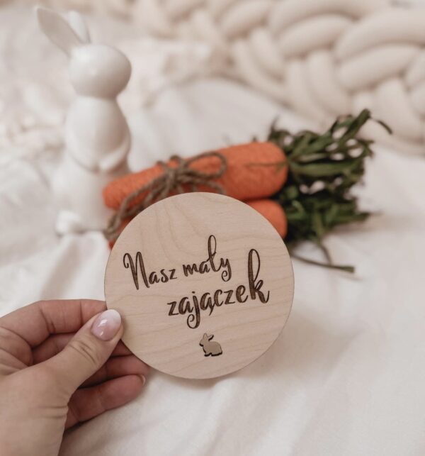 Tabliczka nasz mały zajączek