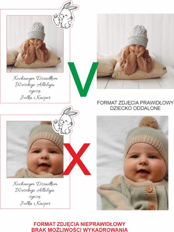 Ramka z dowolnym napisem.